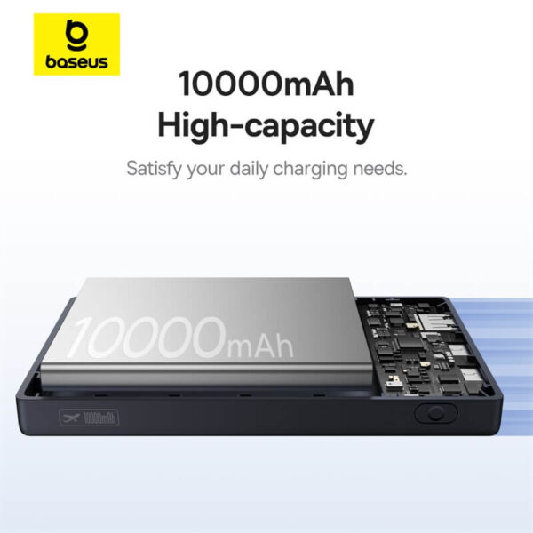 Baseus PicoGo 10000mAh Power Bank - 20W Dual Type-C Output with Digital Display - Image 8