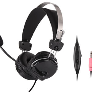 A4Tech HS-7P Stereo Headset - Clear Sound with Adjustable Mic for Calls and Gaming