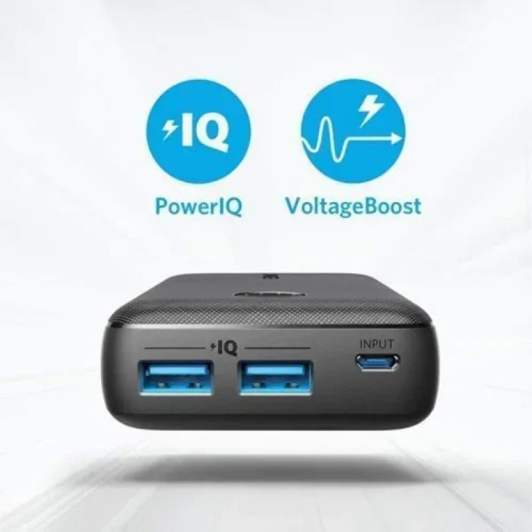 Anker PowerCore Select 10000mAh Power Bank - Dual USB Output, Compact & Lightweight - Image 6