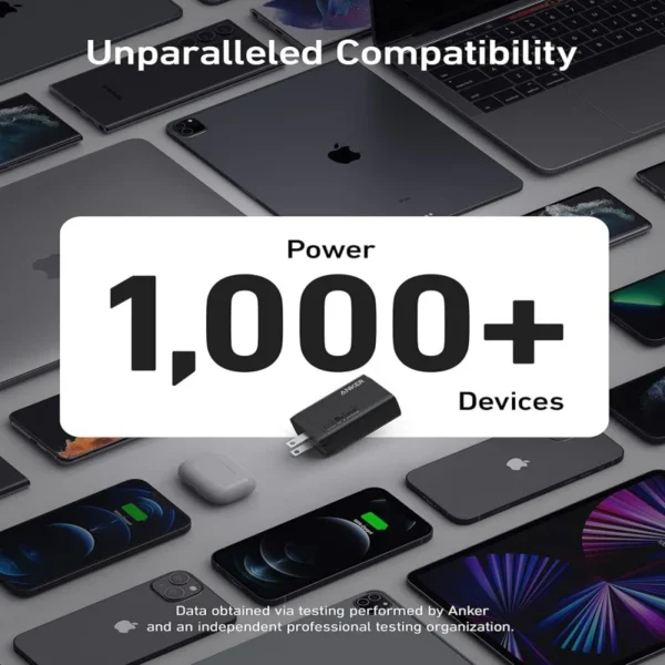 Anker 735 Charger (GaNPrime 65W) - 3-Port USB-C Fast Charger | Compact GaN Technology - Image 5