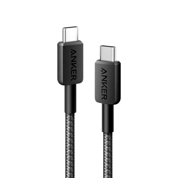 Anker 322 USB-C to USB-C Cable - 3ft / 0.9m | Fast Charging & Sync Cable (60W)