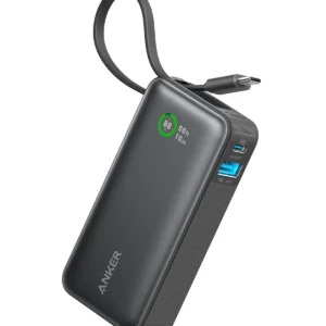 Anker Nano Power Bank - 30W USB-C Fast Charging | Built-In USB-C Cable | Compact Design
