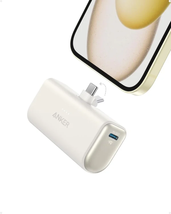 Anker Nano Power Bank - 22.5W Fast Charging | Built-In USB-C Connector | Ultra-Compact - Image 2