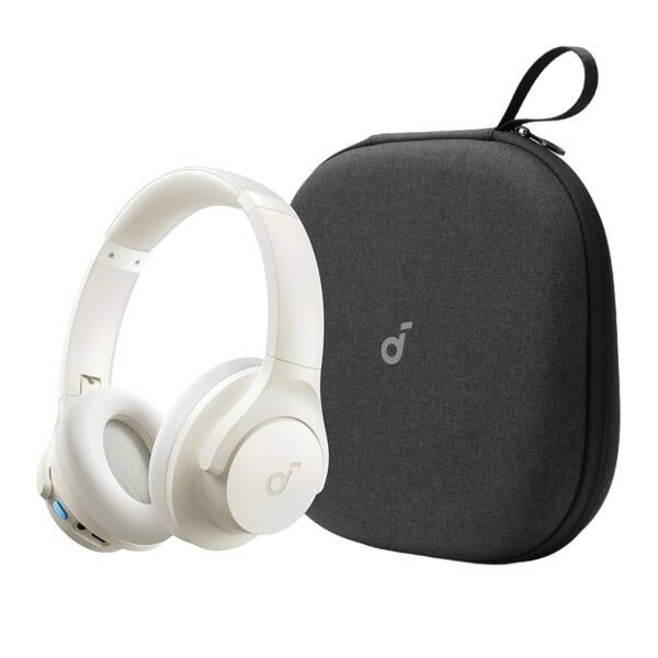 Anker Soundcore Q11i Wireless Headphones - Hi-Res Audio, 60H Battery, BassUp, Multipoint | White - Image 4