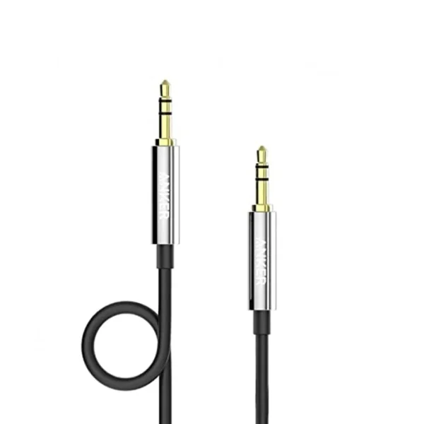 Anker 3.5mm Male to Male Audio Cable - Premium Stereo AUX Cable (Black)