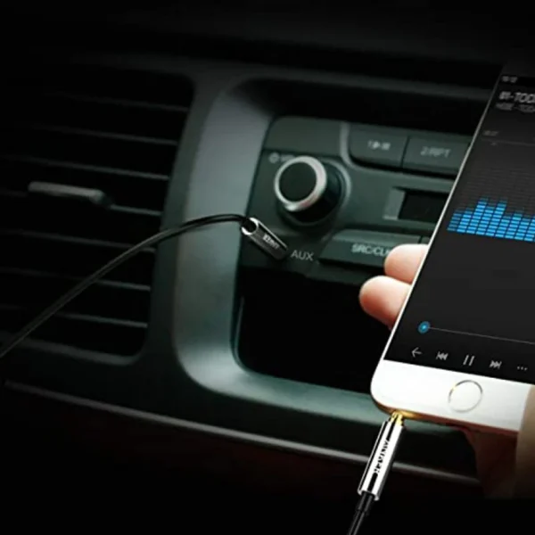Anker 3.5mm Male to Male Audio Cable - Premium Stereo AUX Cable (Black) - Image 3