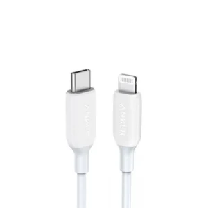 Anker PowerLine III USB-C to Lightning Cable - 3ft / 0.9m - White | MFi Certified Fast Charging