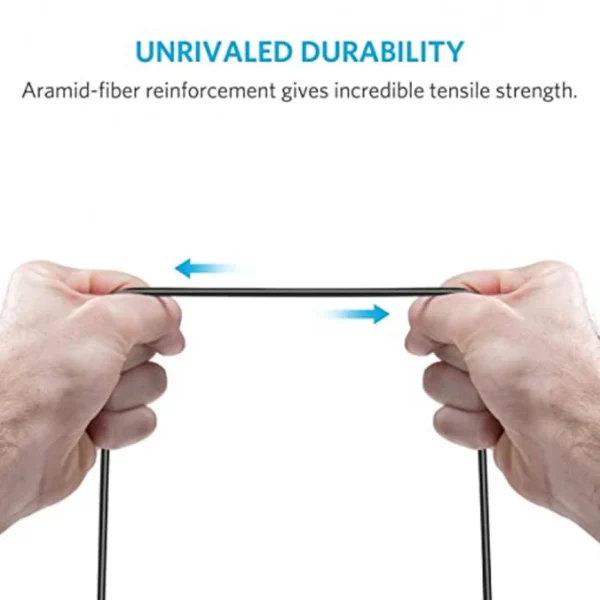 Anker 3.5mm Male to Male Audio Cable - Premium Stereo AUX Cable (Black) - Image 4