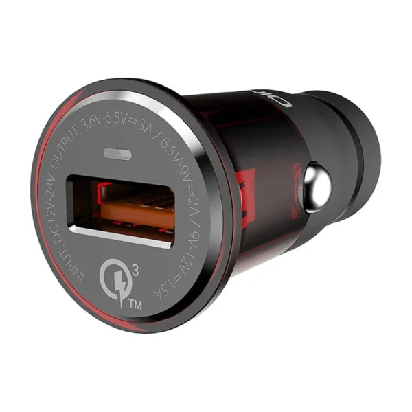 LDNIO C304Q Car Charger - Dual USB with QC3.0 & Micro USB Cable Included - Image 3