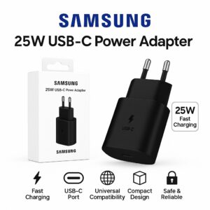 Samsung 25W 2-Pin USB-C Power Adapter - Super Fast PD Charger