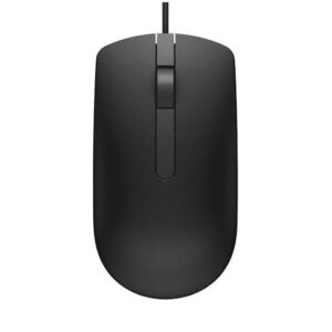 Dell MS116 Wired Optical Mouse - Reliable USB Mouse for Home & Office Use