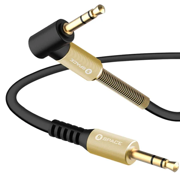 Space Spring Aux 2M Cable – gold-plated connectors